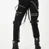 Tripp NYC Stud And Ring Bondage Pants