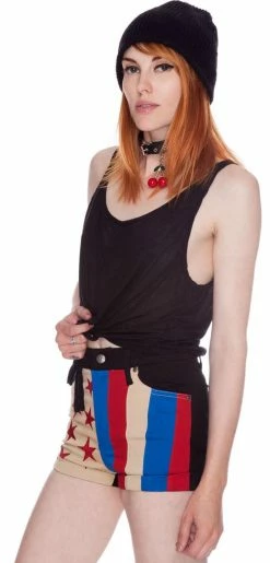 Tripp NYC Retro Flag Shorts