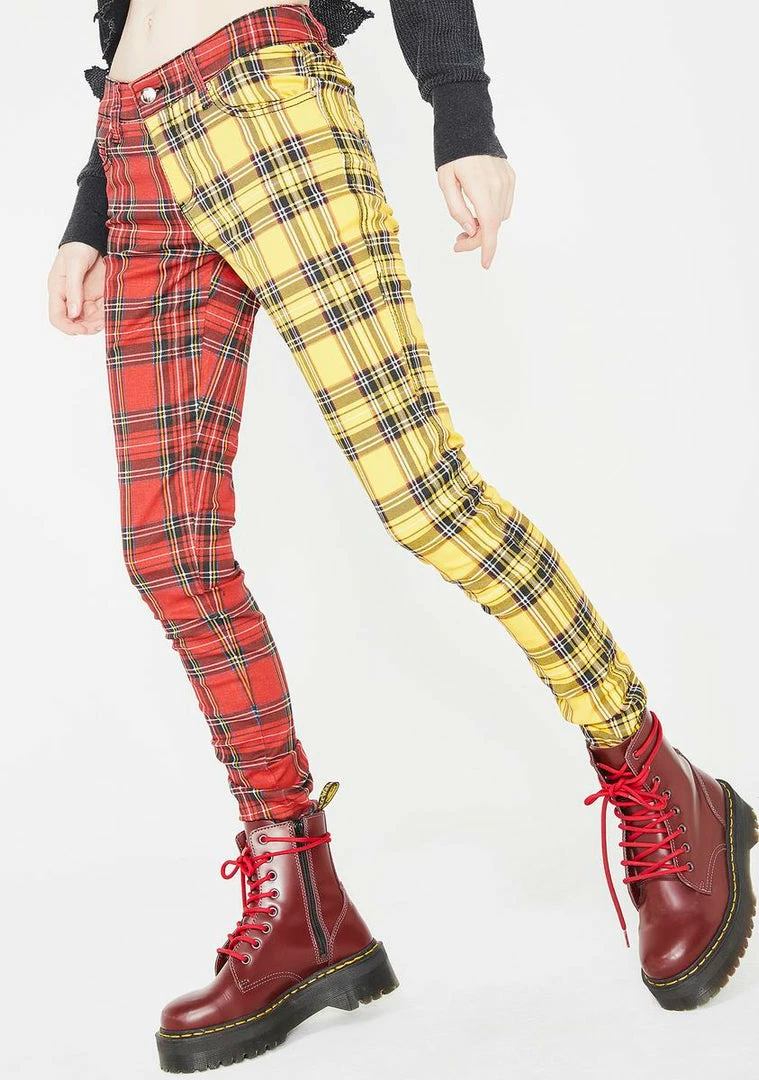 Tripp NYC Split Jeans Bottoms 5 Tripp NYC Split Jeans Bottoms