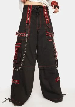 Tripp NYC Crazy Piper Wide Leg Pants Bottoms