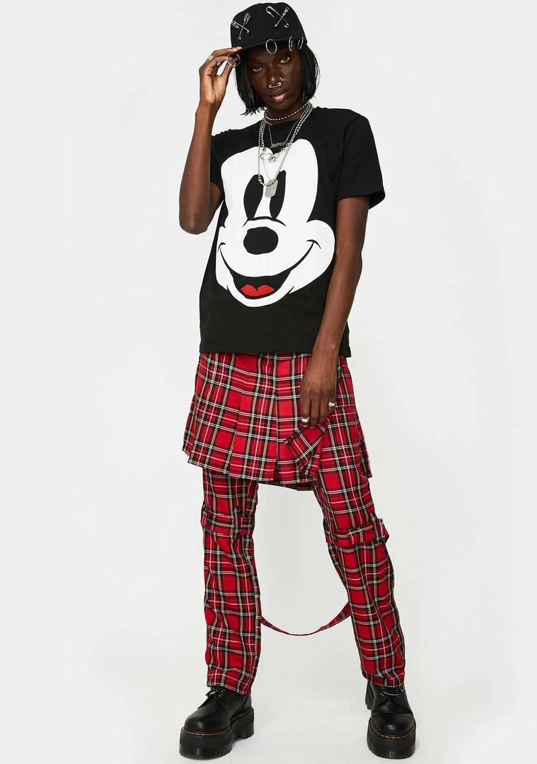 Tripp NYC Bottoms Double Bumflap Plaid Pants 4 Tripp NYC Bottoms Double Bumflap Plaid Pants