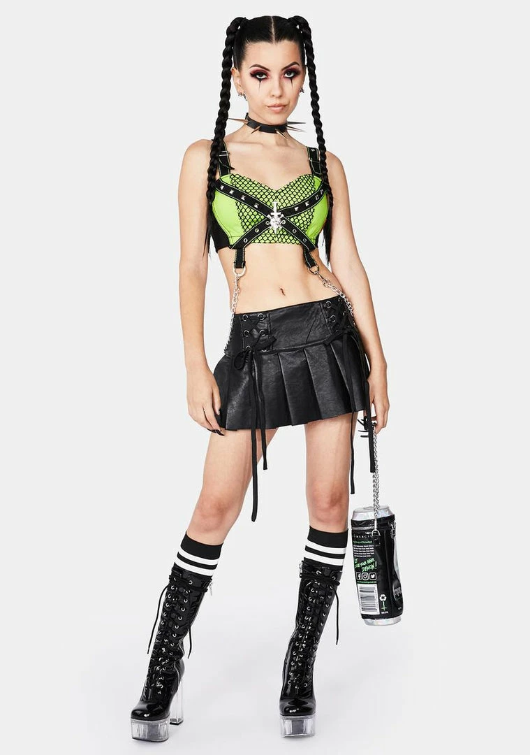 Tripp NYC Symbol Chain Crop Top 7 Tripp NYC Symbol Chain Crop Top