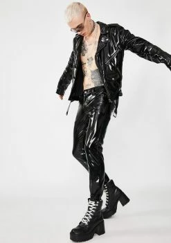 Tripp NYC 5 Pocket PVC Pants Bottoms 8 Tripp NYC 5 Pocket PVC Pants Bottoms