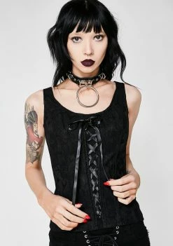 Tripp NYC Lacey Night Corset Tops