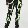 Tripp NYC Bottoms Lime Crush Bondage Pants 2 Tripp NYC Bottoms Lime Crush Bondage Pants