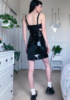 Tripp NYC Phaze PVC Mini Dress Dresses 9 Tripp NYC Phaze PVC Mini Dress Dresses