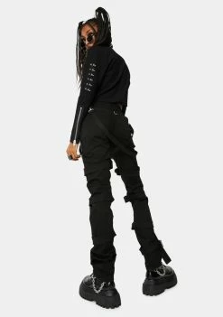 Tripp NYC Black Harness Pants 9 Tripp NYC Black Harness Pants