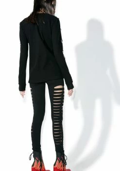 Tripp NYC Bottoms Side Cut-Out Leggings 11 Tripp NYC Bottoms Side Cut-Out Leggings