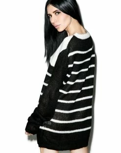 Tripp NYC Colorblock Sweater Tops