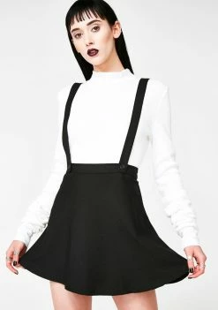 Tripp NYC Suspender Skater Skirt