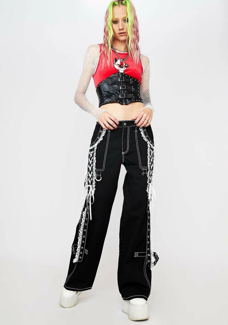 Tripp NYC Lace Dark Street Pants 5 Tripp NYC Lace Dark Street Pants
