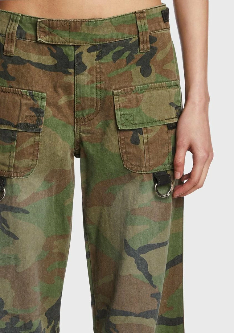 Tripp NYC Bottoms Peace Cargo Pants 4 Tripp NYC Bottoms Peace Cargo Pants