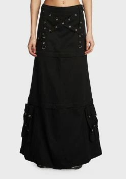 Tripp NYC Triple Zip Off Skirt Bottoms