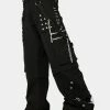 Tripp NYC Bottoms Black Step Chain Pants 2 Tripp NYC Bottoms Black Step Chain Pants