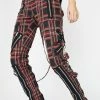 Tripp NYC Lit Plaid Bondage Pants Bottoms 1 Tripp NYC Lit Plaid Bondage Pants Bottoms