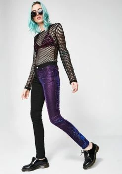 Tripp NYC Shine On Split Jeans 11 Tripp NYC Shine On Split Jeans