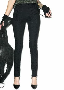 Tripp NYC Lace Up Jeans
