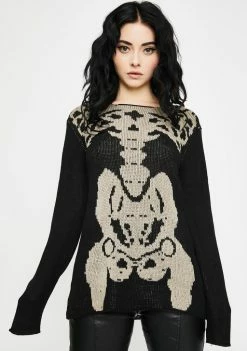 Tripp NYC Tops Rib Cage Sweater
