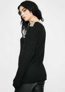 Tripp NYC Tops Rib Cage Sweater