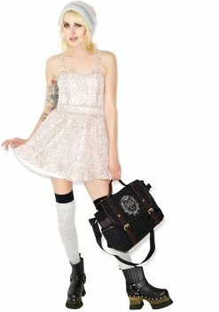 Tripp NYC Sookie Skull Chiffon Dress Dresses