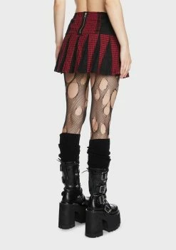 Tripp NYC Bo Peep Pleated Garter Skirt
