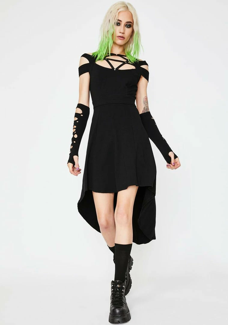Tripp NYC Dresses Pentagram High Low Dress 2 Tripp NYC Dresses Pentagram High Low Dress