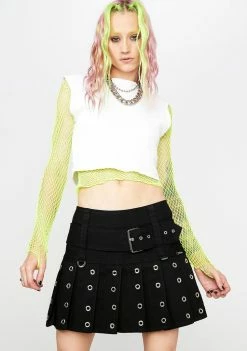 Tripp NYC Bottoms Super Rocker Mini Skirt