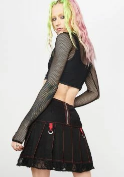 Tripp NYC Midnight Pleated Skirt Bottoms 9 Tripp NYC Midnight Pleated Skirt Bottoms