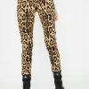 Tripp NYC Leopard T-Back Skinny Jeans