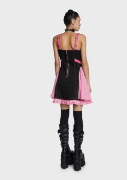 Tripp NYC Pink Chiffon Pleated Mini Dress 11 Tripp NYC Pink Chiffon Pleated Mini Dress