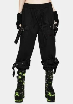 Tripp NYC Strap Knit Sweatpants Bottoms