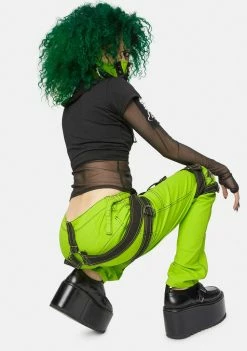 Tripp NYC Lime Para Pants 9 Tripp NYC Lime Para Pants