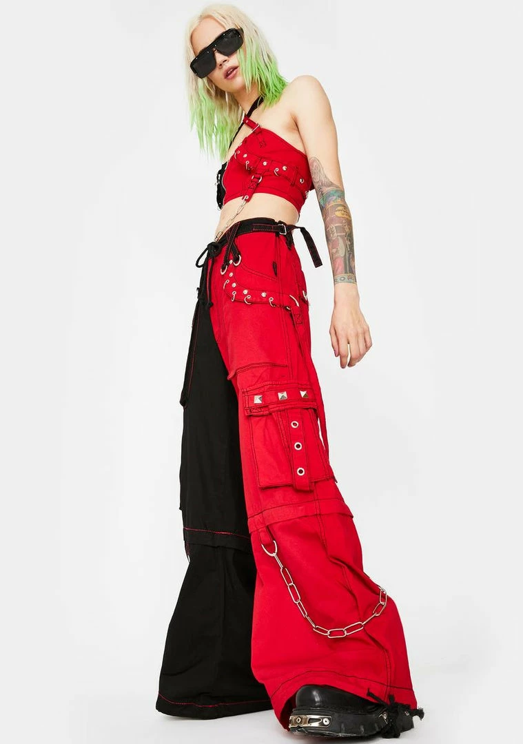 Tripp NYC Bottoms Split Wide Leg Pants 5 Tripp NYC Bottoms Split Wide Leg Pants