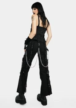 Tripp NYC Flares Enchanted Dark Street Pants