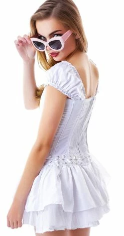 Tripp NYC Brocade Corset Dress