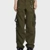 Tripp NYC Army Zip Off Crush Pants