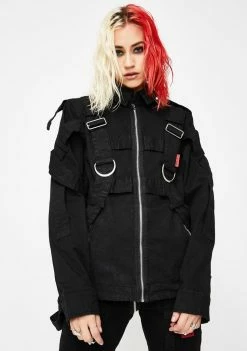 Tripp NYC Super Strap Cargo Jacket Outerwear