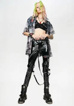 Tripp NYC Vinyl Classic Bondage Pants