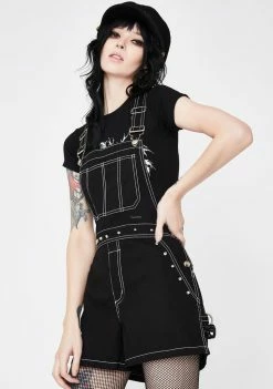 Tripp NYC Dark Street Overalls