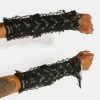 Tripp NYC Black Lace Arm Warmers