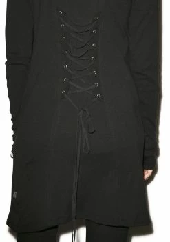 Tripp NYC Hella Long Hoodie Outerwear 8 Tripp NYC Hella Long Hoodie Outerwear