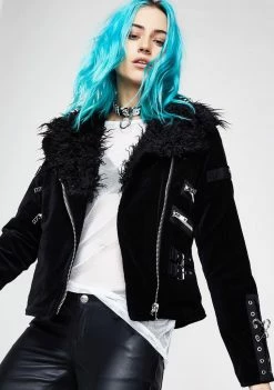 Tripp NYC Outerwear Monster Cycle Moto Jacket 9 Tripp NYC Outerwear Monster Cycle Moto Jacket