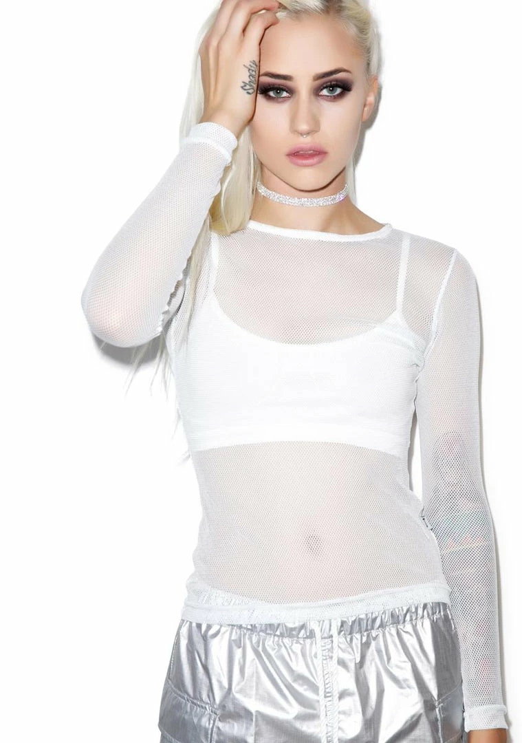 Tripp NYC Virtuous Fishnet Long Sleeve 3 Tripp NYC Virtuous Fishnet Long Sleeve