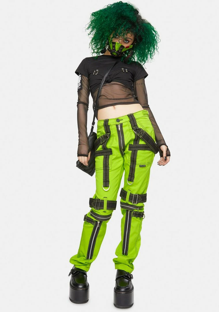 Tripp NYC Lime Para Pants 5 Tripp NYC Lime Para Pants