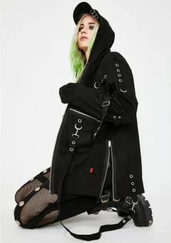 Tripp NYC Clash Bondage Hoodie Outerwear
