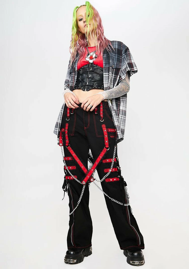 Tripp NYC Midnight Dark Street Chain Pants 4 Tripp NYC Midnight Dark Street Chain Pants
