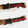 Tripp NYC Red Lace Arm Warmers Scarves & Gloves