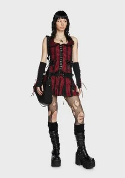Tripp NYC Tops Bo Peep Halter Corset