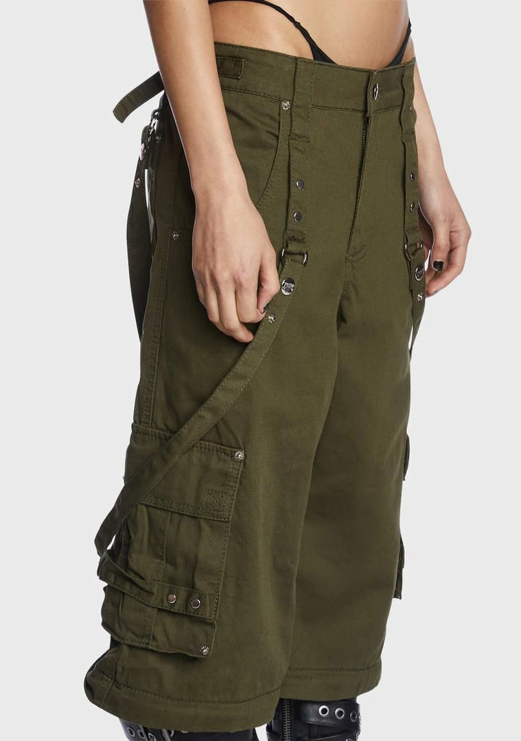 Tripp NYC Army Zip Off Crush Pants 4 Tripp NYC Army Zip Off Crush Pants