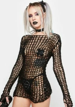 Tripp NYC Tops Holy Punk Knit Sweater